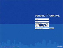 Tablet Screenshot of governomunicipal.com.br